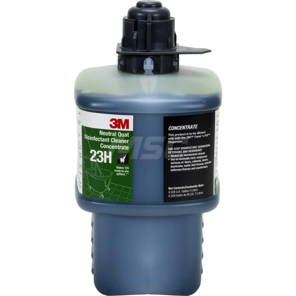 3M All-Purpose Cleaner: 2 gal Bottle, Disinfectant 7000052529
