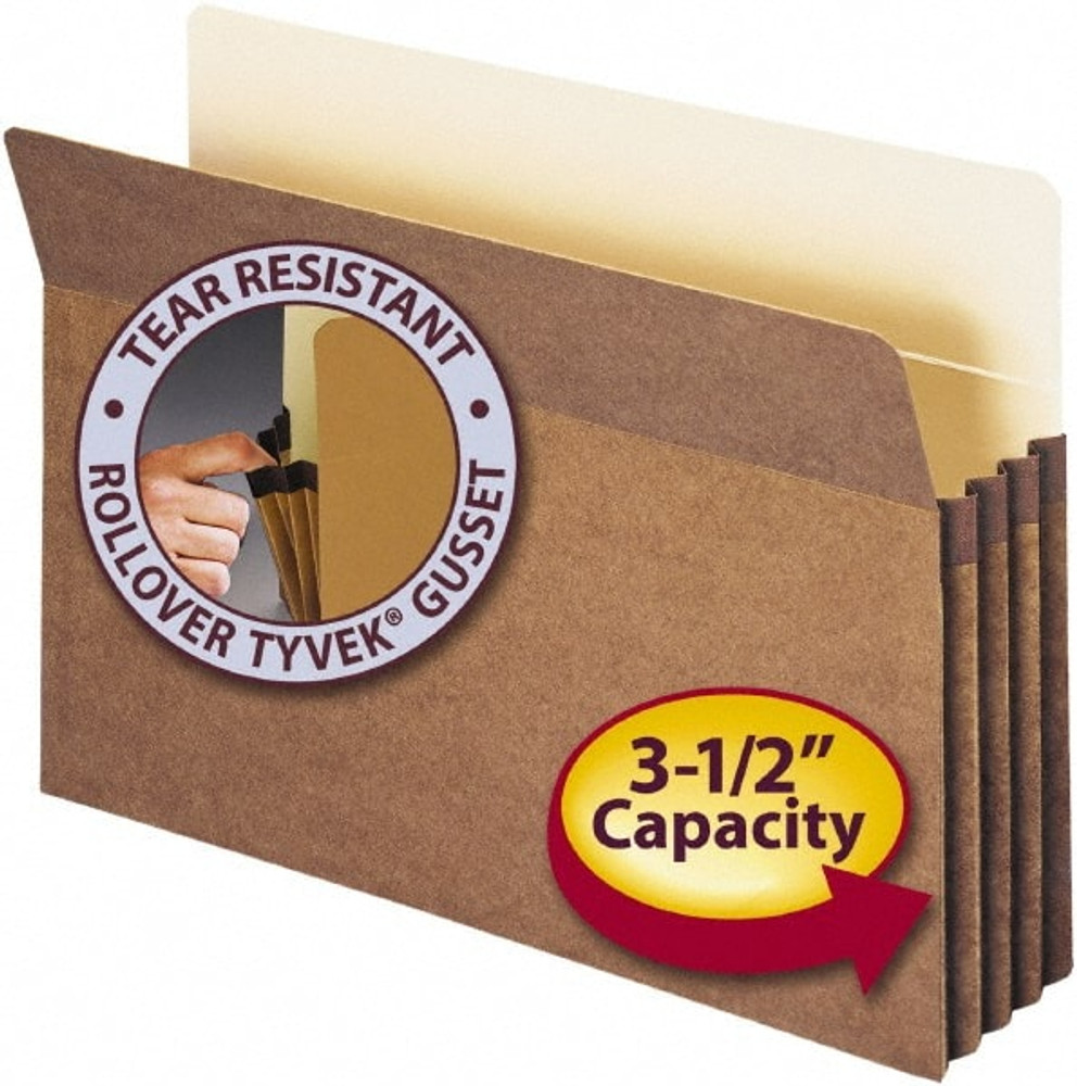 SMEAD SMD74224 Expansion Folder: Legal, Redrope, 25/Pack