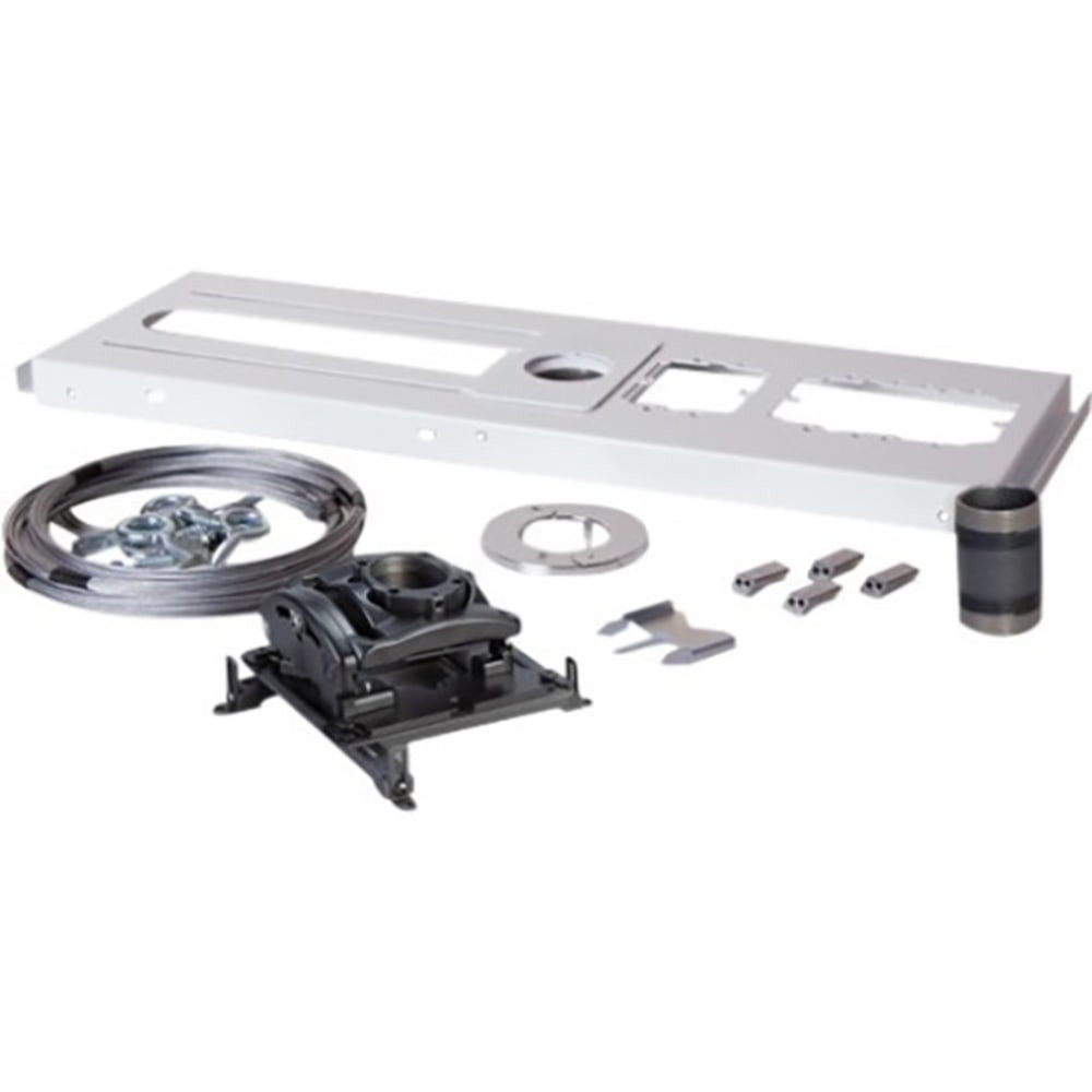 CHIEF MFG INC Chief KITES003W  KITPROJ Series KITES003W - Mounting kit (extension column, suspended ceiling plate, universal mount) - for projector - white