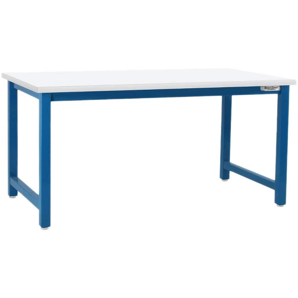 BenchPro KE48120+LP-BF-W Stationary Work Bench: 120" Wide, 48" Deep, 36" High