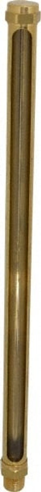 LDI Industries G325-3 12-1/2 Inch Long Sight, 3/8 Inch Thread Size, Buna-N Seal Straight to Male Thread, Vented Oil-Level Indicators and Gauge