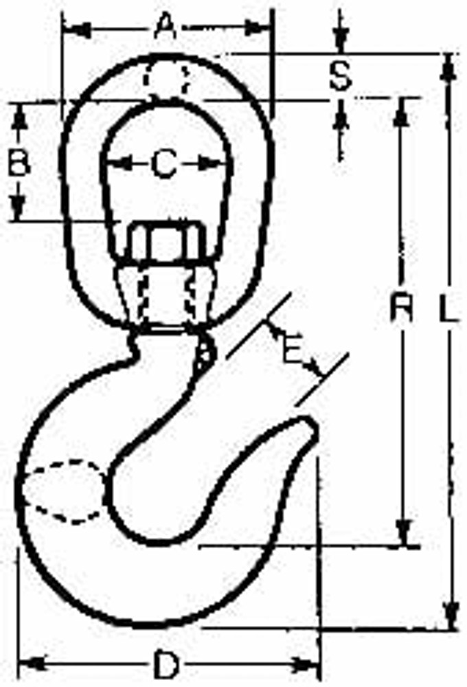 Campbell 3991407 Latch Kit for No. 11 Hook