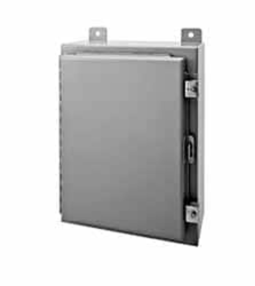 Wiegmann N12201608 Standard Electrical Enclosure: Steel, NEMA 12 & 13