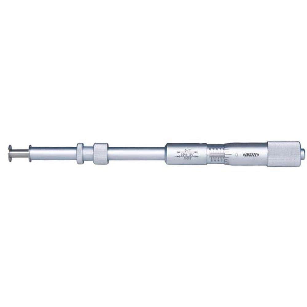 Insize USA LLC 3287-1 Groove Micrometers; Maximum Inside Measurement (Decimal Inch): 1.0500 ; Minimum Outside Measurement (Decimal Inch): 0 ; Calibrated: Yes