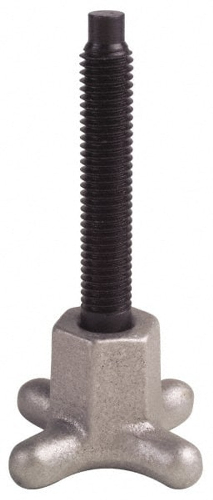 TE-CO 31026 Thumb Screws & Hand Knobs; Shoulder Type: With Shoulder ; Material: Steel ; Finish: Black Oxide ; Standards: TCMAI