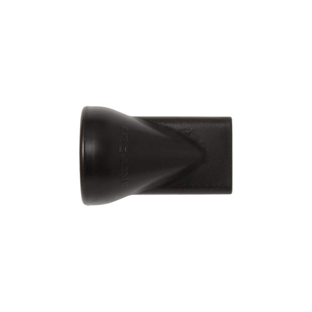 Loc-Line 59891-BLK Flat Coolant Hose Nozzle: 1/8" Nozzle Dia, Acetal