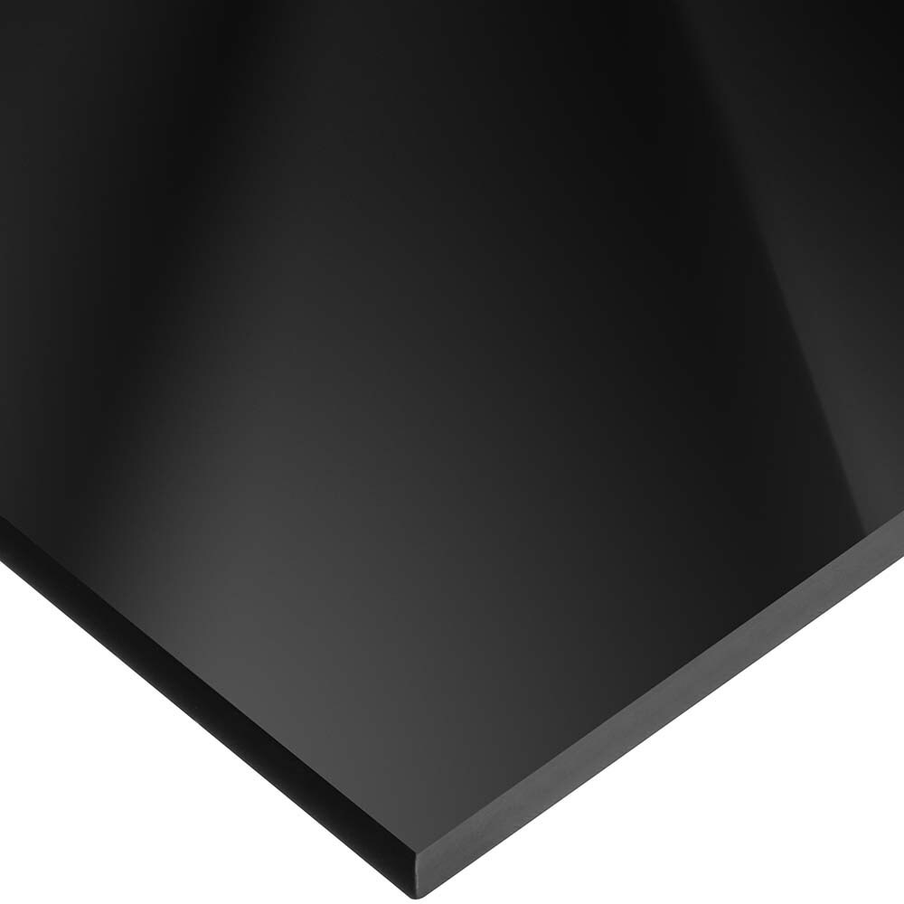 USA Industrials PS-CACC-389 Plastic Sheet: Cast Acrylic, 3/16" Thick, Black