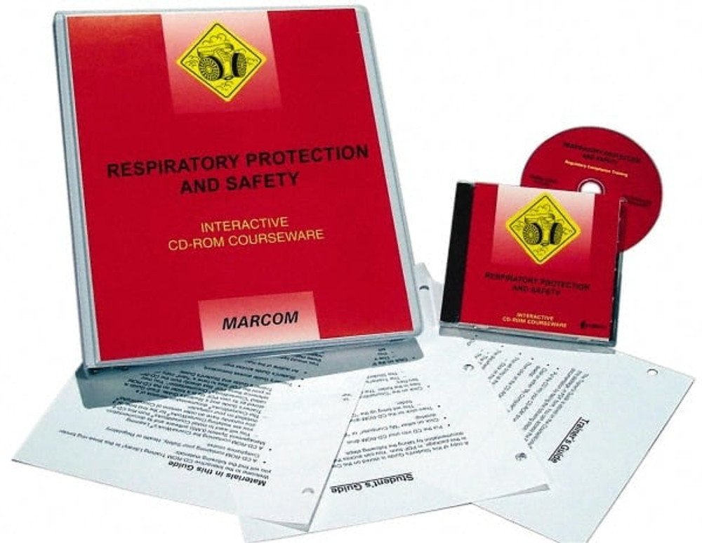 Marcom C000R2S0ED Respiratory Protection & Safety, Multimedia Training Kit