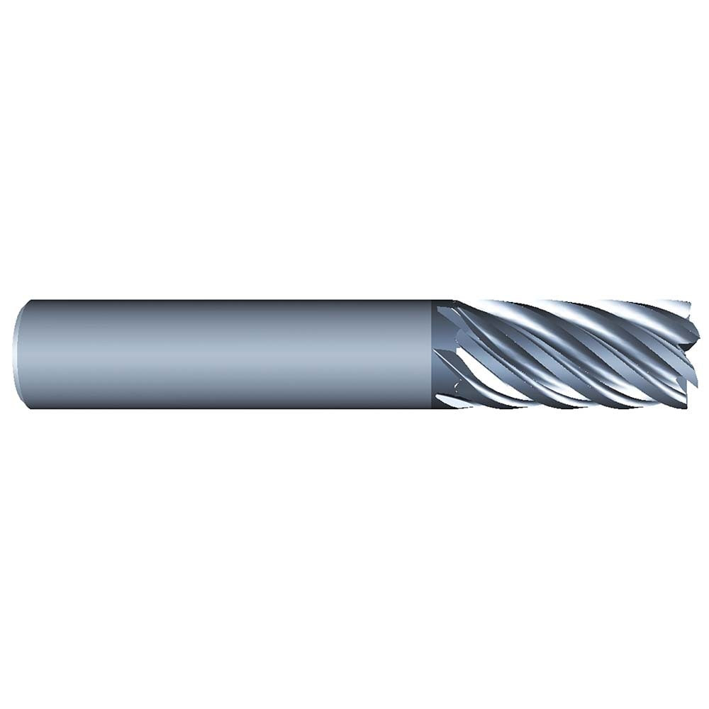 Eliminator 1371-6250 Square End Mill: 5/8" Dia, 7 Flutes, 1-1/2" LOC, Solid Carbide