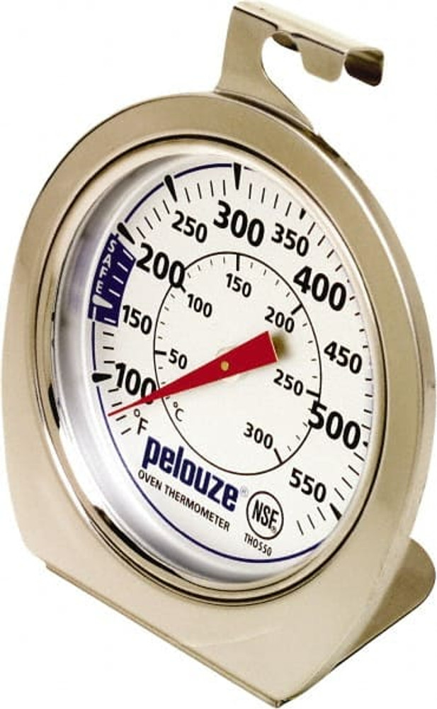 Rubbermaid FGTHO550 Cooking & Refrigeration Thermometers; Type: Cooking Thermometer; Minimum Temperature: 60 0F; Maximum Temperature (F): 590.0 0F; 590.0 0; 590; 590.0 0C; Display Type: Dial; Housing Material: Stainless Steel; Features: Easy to Read 