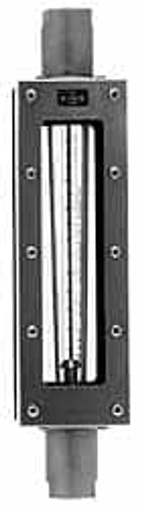 King 79122142DV0 1/2" NPT Port Glass Tube/Stainless Case Flowmeter