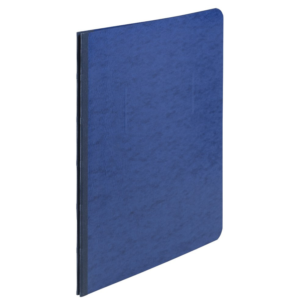ACCO BRANDS USA, LLC A7025973 ACCO Pressboard Report Cover With Fastener, Side Bound, 8 1/2in x 11in, 60% Recycled, Dark Blue
