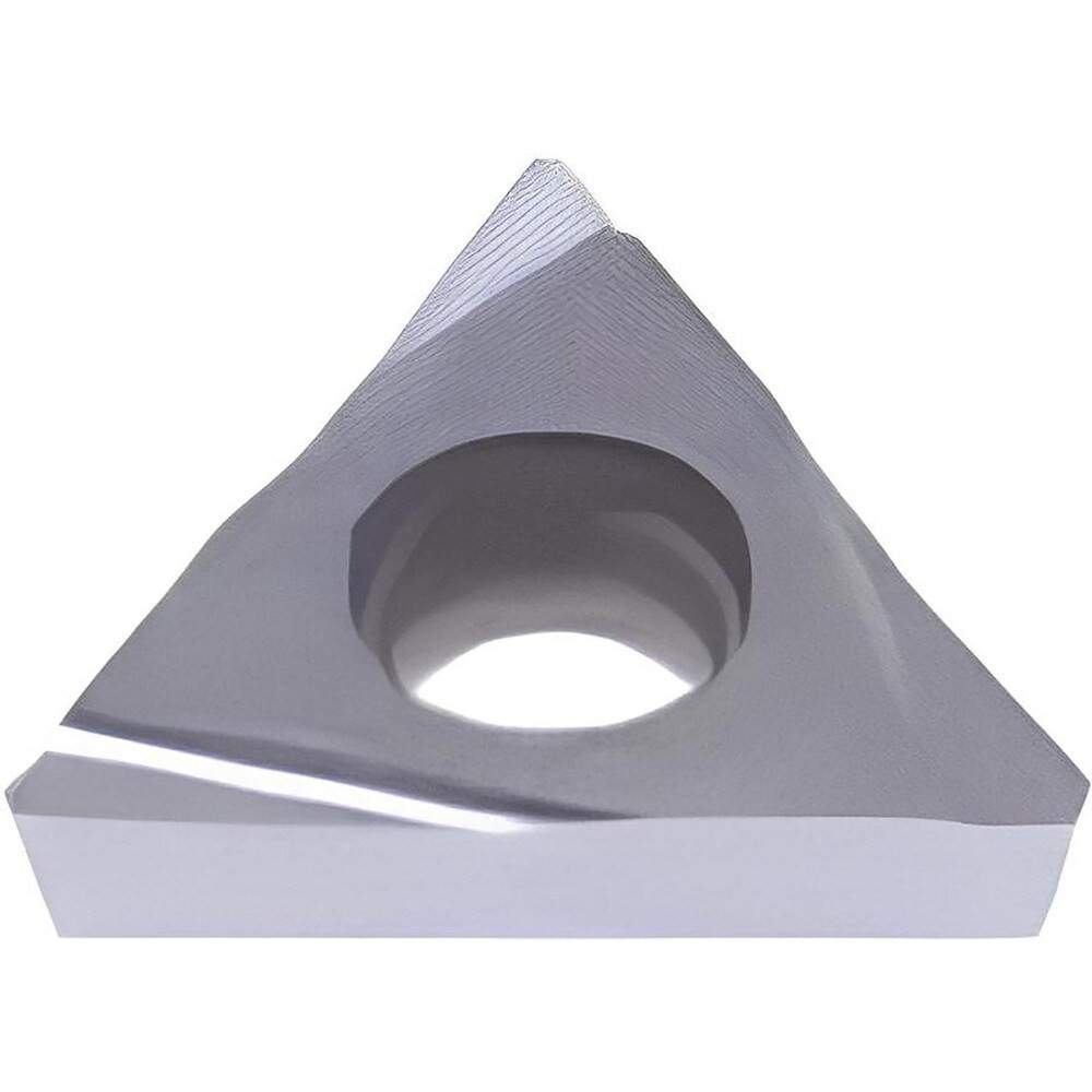 Tungaloy 6725144 Turning Inserts; Insert Style: TPGT ; Insert Size Code: 21.52 ; Insert Shape: Triangle ; Included Angle: 60degree ; Inscribed Circle (Decimal Inch): 0.2500 ; Corner Radius (Decimal Inch): 0.0315