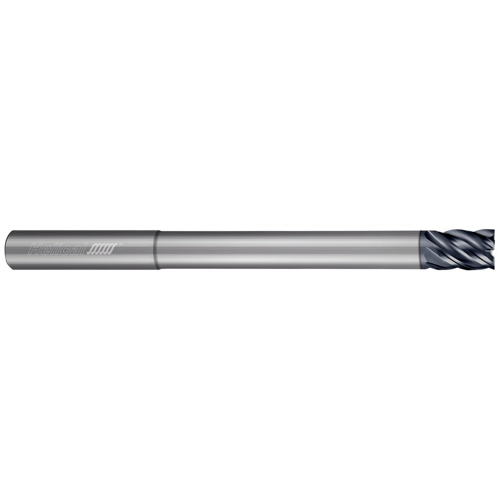 Helical Solutions 50212 Square End Mill: 3/8" Dia, 1/2" LOC, 5 Flutes, Solid Carbide