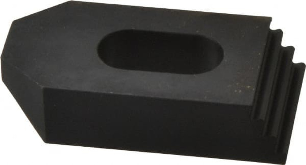 Jergens 46814 Clamp Strap: Carbon Steel, 1/2" Stud, Tapered Nose