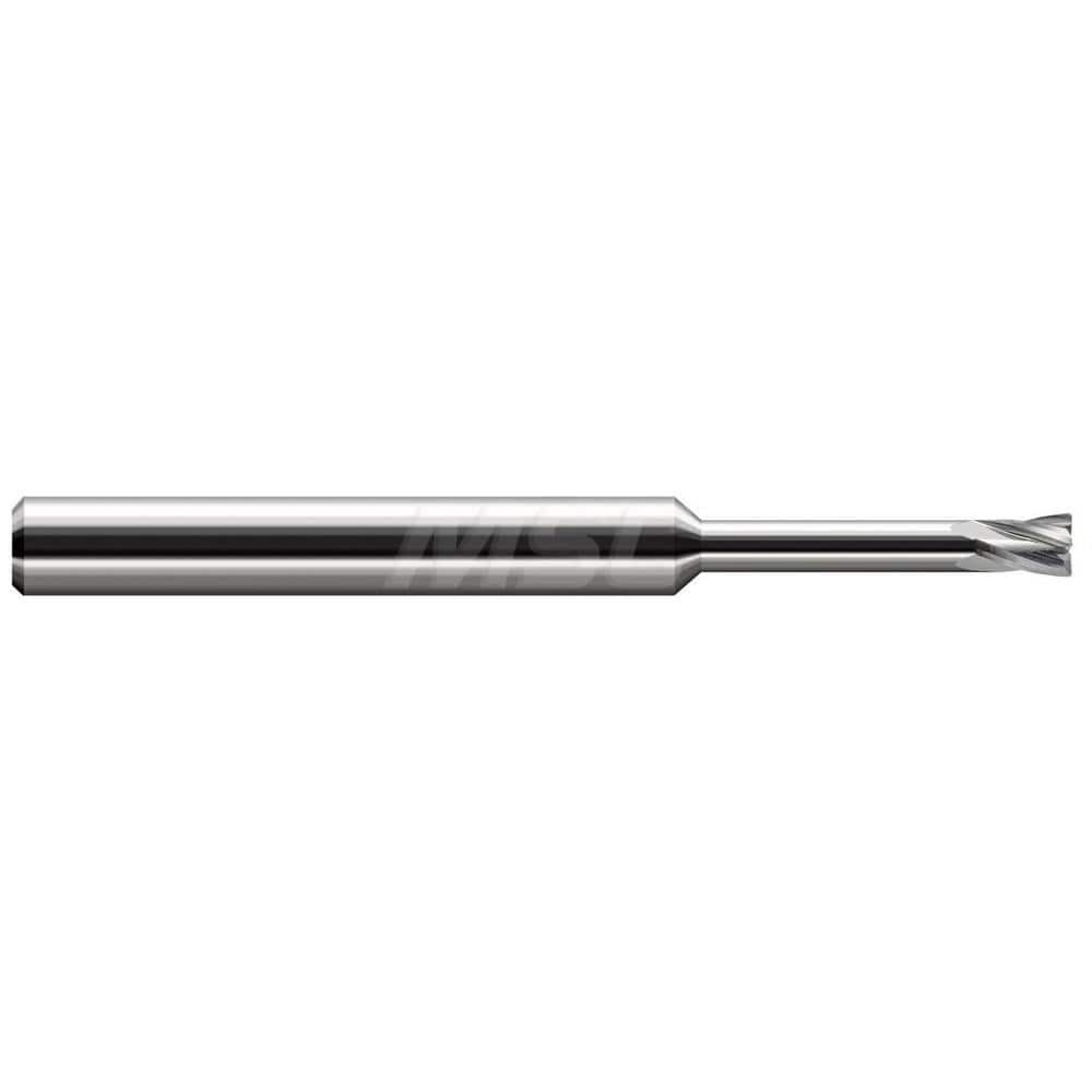 Harvey Tool 780016 Dovetail Cutter: 4 °, 1/4" Cut Dia, 3/8" Cut Width, Solid Carbide