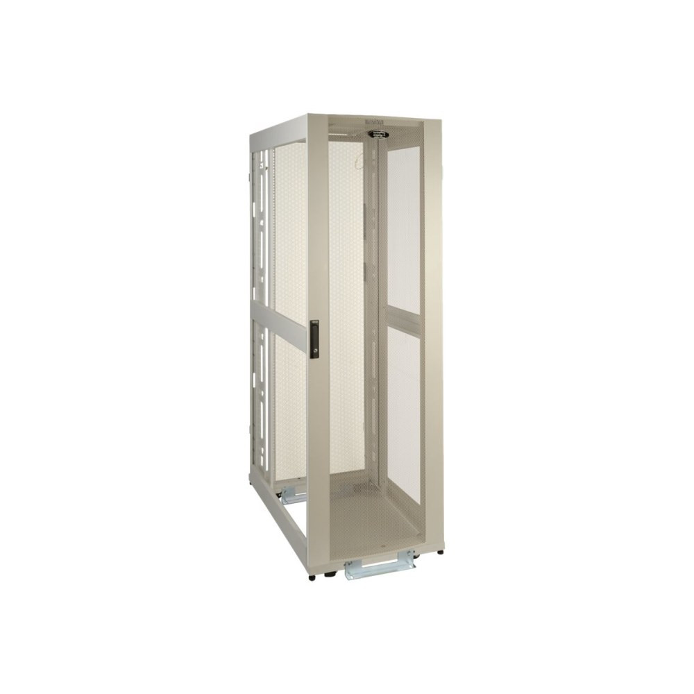 TRIPP LITE SR42UWEXP  42U Rack Enclosure Server Cabinet White w/ Doors & No Sides - Rack cabinet - white - 42U - 19in