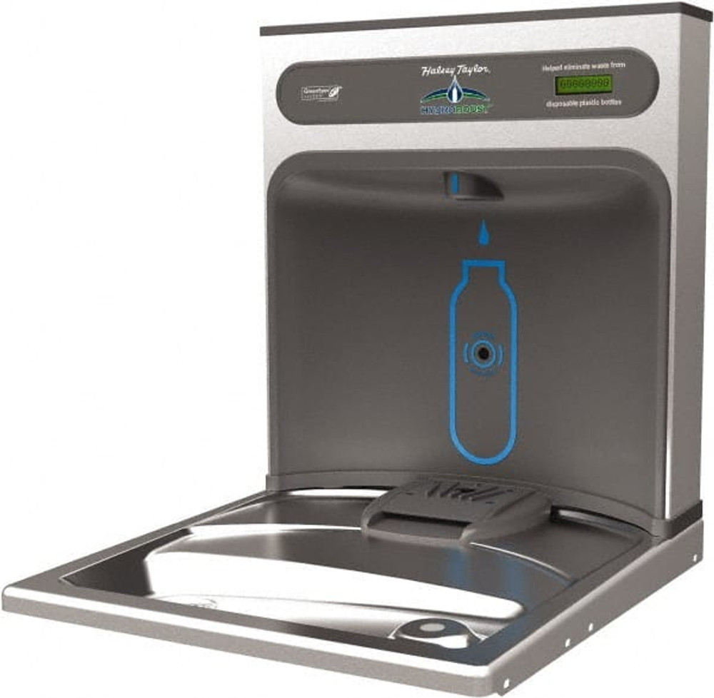 Halsey Taylor HTHB-HAC-RF-NF Floor Standing Water Cooler & Fountain: 8 GPH Cooling Capacity