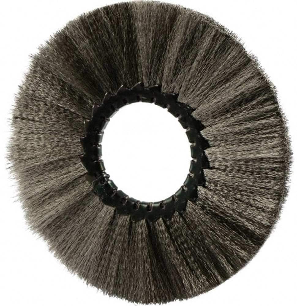 Osborn 0002107700 Wheel Brush: 6" Wheel Dia, Crimped