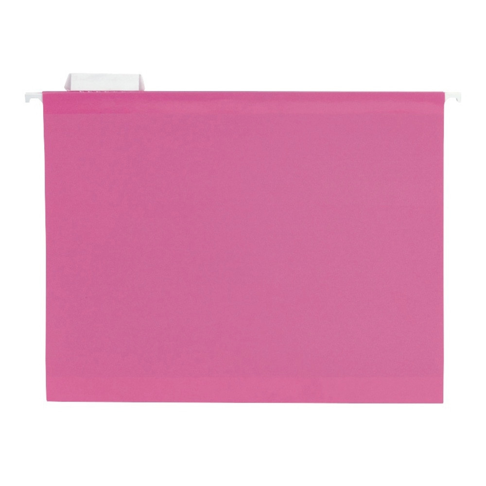 TOPS BRANDS 415215PIN Pendaflex Premium Reinforced Color Hanging File Folders, Letter Size, Pink, Pack Of 25 Folders