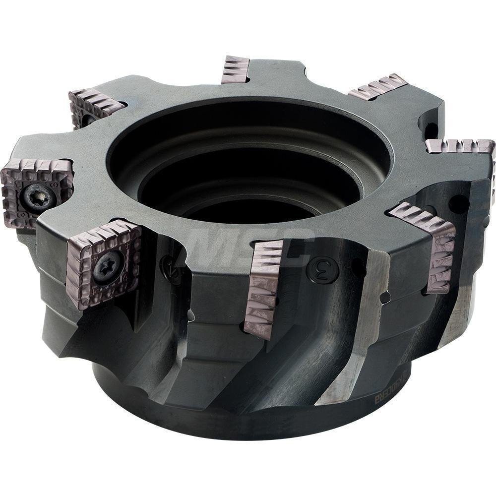 Kyocera THN01499 250mm Cut Diam, 60mm Arbor Hole Diam, 16.5mm Max Depth, Indexable Square-Shoulder Face Mill