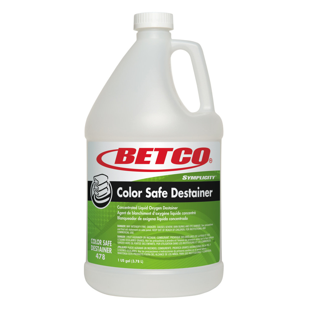 BETCO CORPORATION Betco 4780400  Symplicity Color Safe Destainer, 128 Oz Bottle, Case Of 4