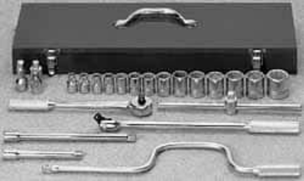 Williams WSS-22FTB Standard Socket Set: 22 Pc