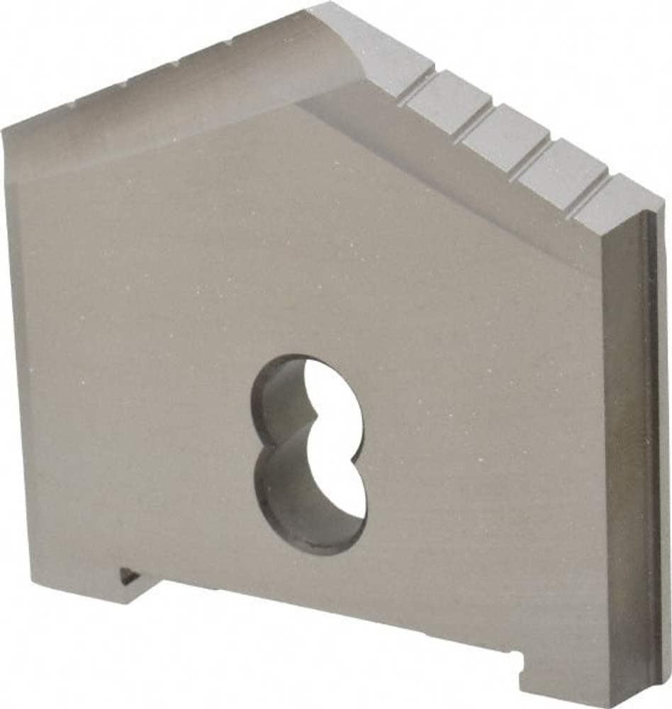 Allied Machine and Engineering 10244-0222 Spade Drill Insert: 2-11/16" Dia, Seat Size D, Powdered Metal