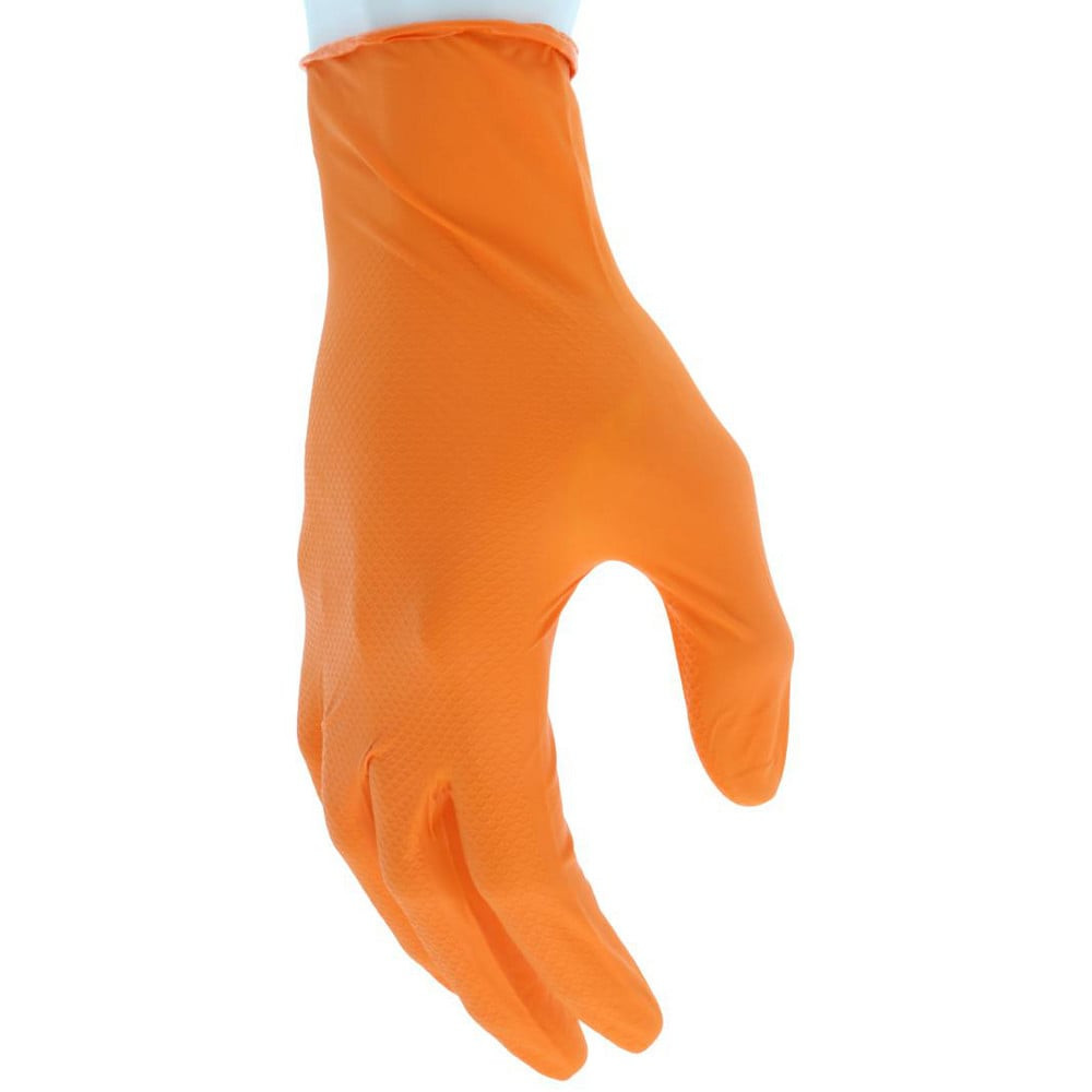 MCR Safety 6016OXXL Disposable Gloves: 2X-Large, 6 mil Thick, Nitrile, Industrial Grade