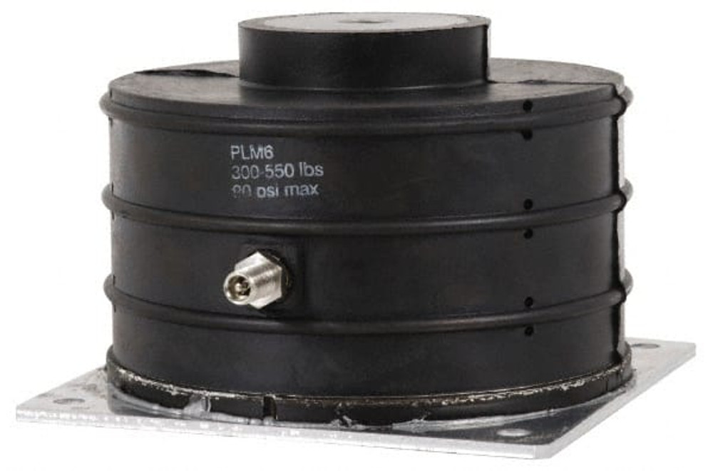 Tech Products 52003-M Pneumatic Leveling Mount: M12 x 1.75 Thread, 5" OAW