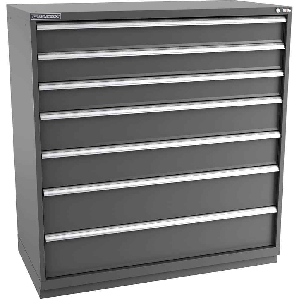 Champion Tool Storage D27000701ILC-DG Storage Cabinet: 56-1/2" Wide, 28-1/2" Deep, 59-1/2" High