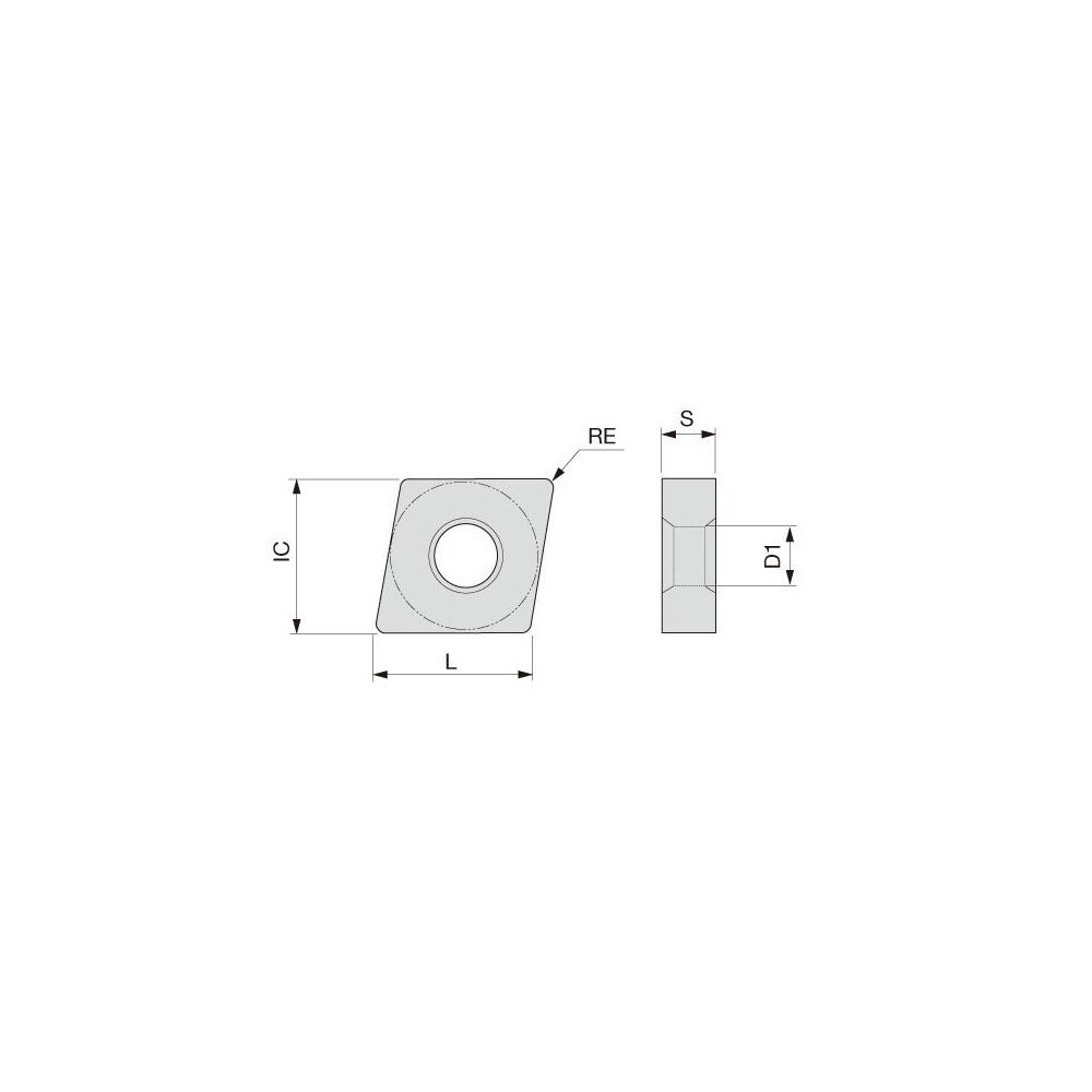 Tungaloy 6785686 Turning Insert: CNMG432ASW T9205, Solid Carbide