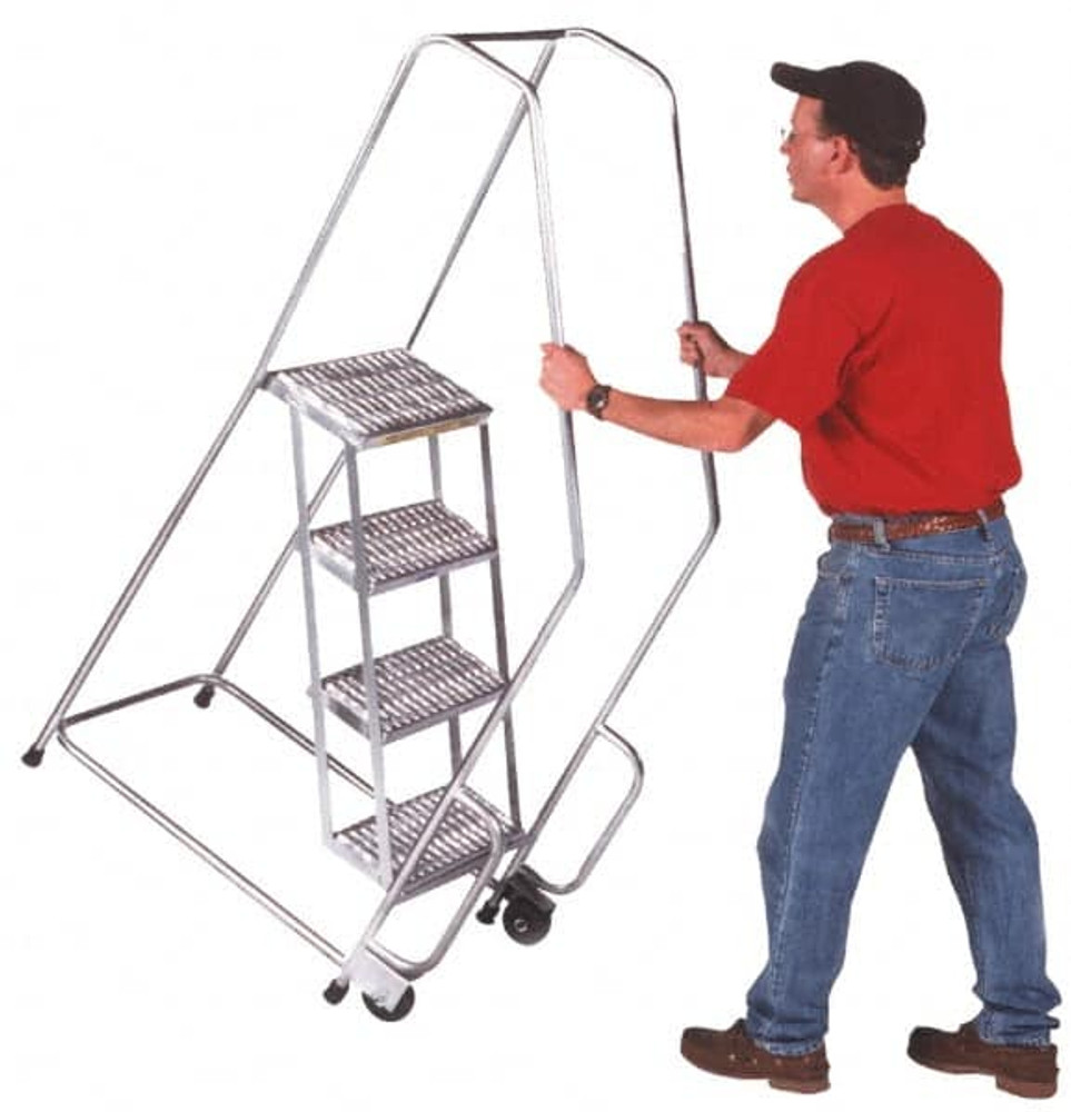 Ballymore A4SH30-TR 4-Step Aluminum Step Ladder: 68" High