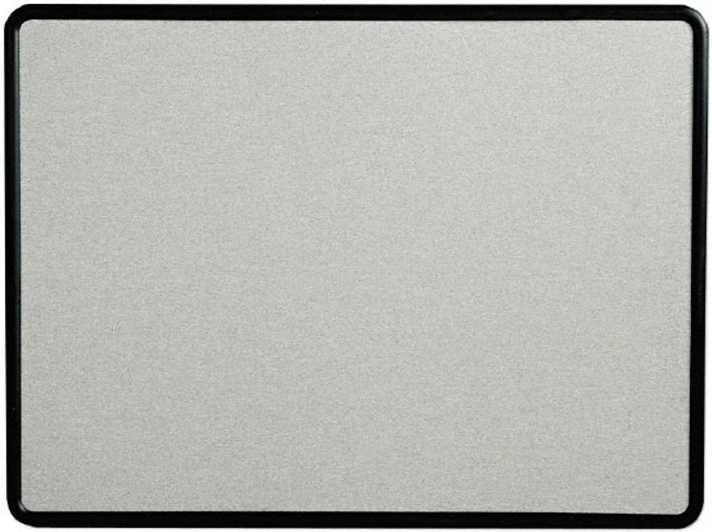 Quartet QRT7694G Fabric Bulletin Board: 48" Width, 36" Height, Fabric Board, Gray