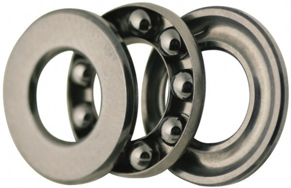 Value Collection F6-14M Thrust Bearing: 6" ID, 13.8" OD, Ball, 382 lb, 11,000 psi Max PV