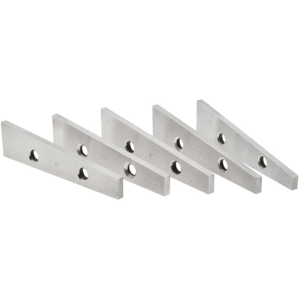 Value Collection 630-4259 6 to 10° Angle, 3-1/2 Inch Long, Angle Block Set