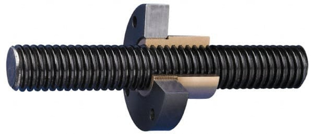 Keystone Threaded Products KB006SC4I182864 Threaded Rod: 3/8-8, 6' Long, Alloy Steel, Grade B7