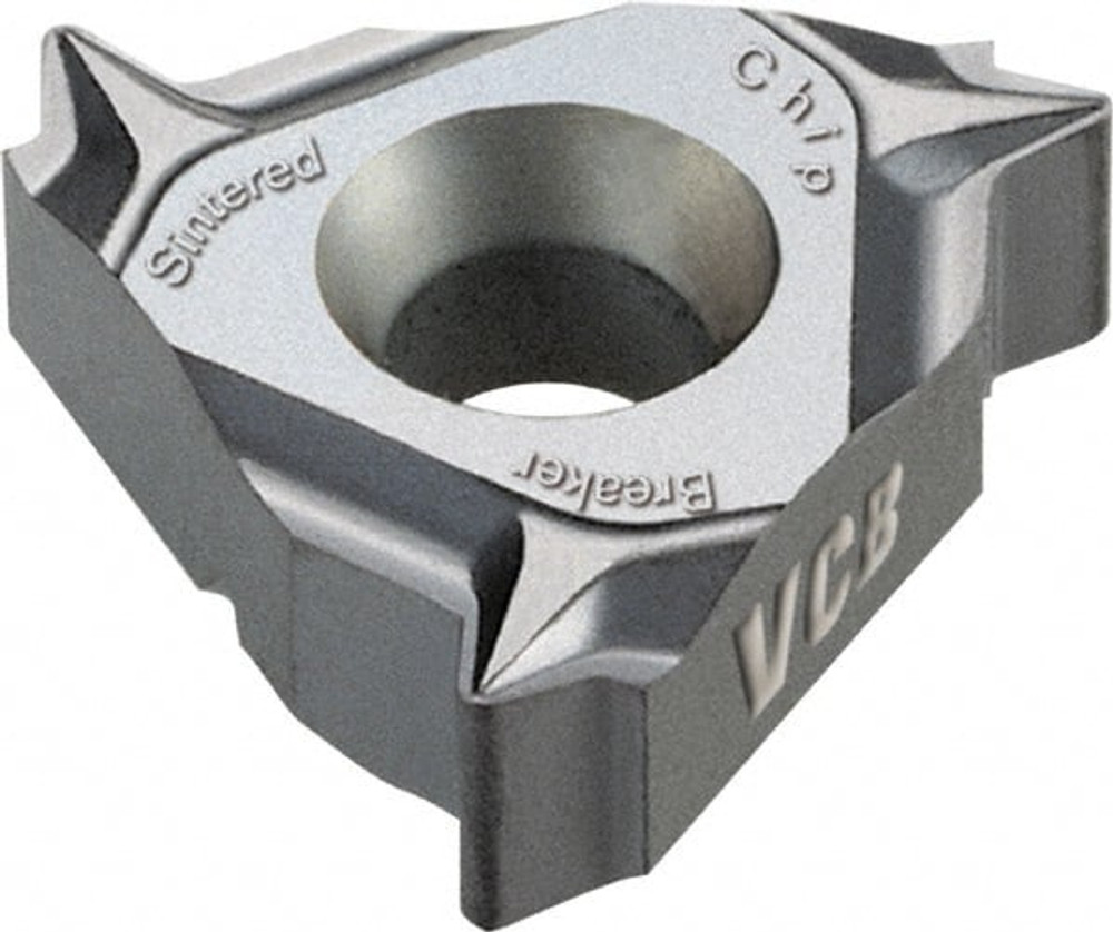 Vargus 53765 Laydown Threading Insert: 3JERAG55 VCB, Solid Carbide