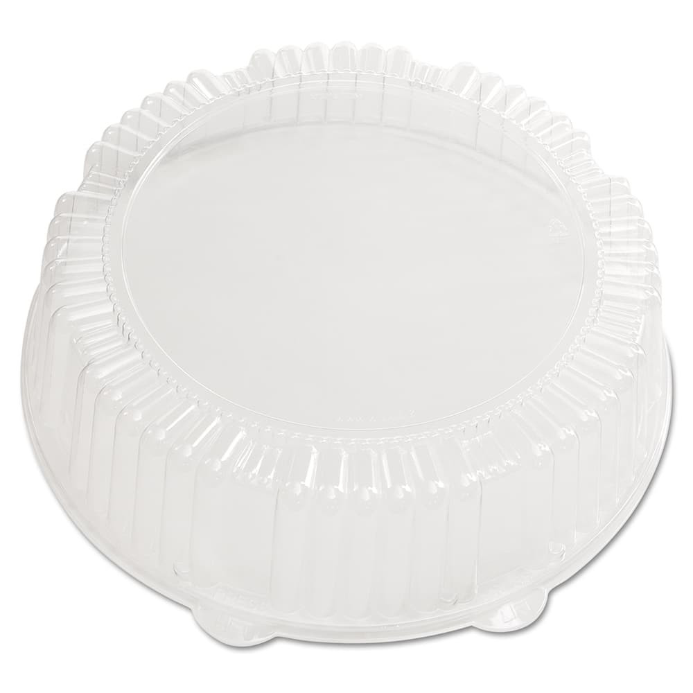 WNA WNAA12PETDM Food Container Lids; For Use With: Caterline. & Checkmate. Products ; Shape: Round ; Diameter/Width (Decimal Inch): 12.0000 ; Length (Decimal Inch): 10.5000 ; Material Family: Plastic ; Color: Clear