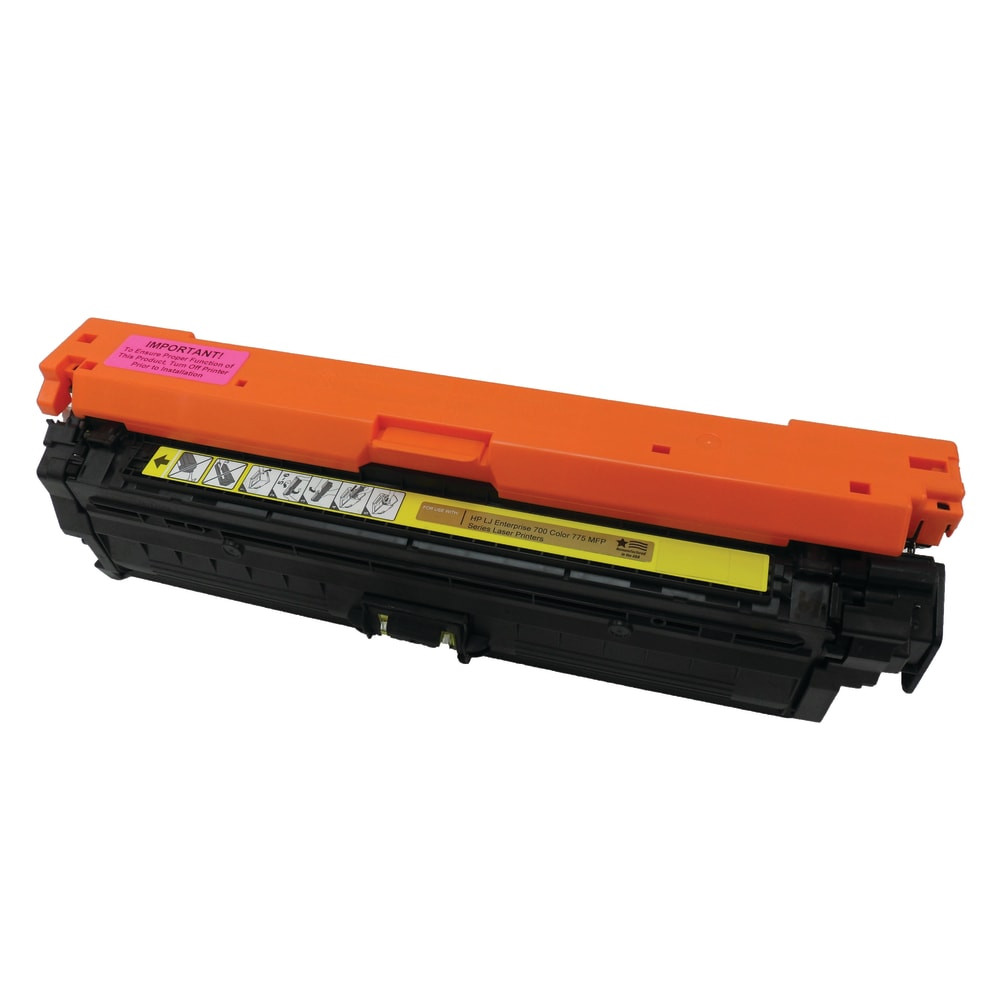IMAGE PROJECTIONS WEST, INC. IPW 545-342-ODP  Preserve Remanufactured Yellow Toner Cartridge Replacement For HP 651A, CE342A, 545-342-ODP