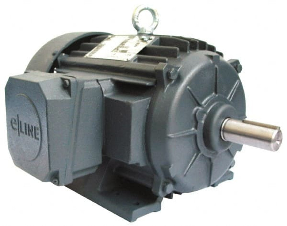 US Motors ELT15E3D Three Phase Energy Efficient AC Motor: TEFC Enclosure