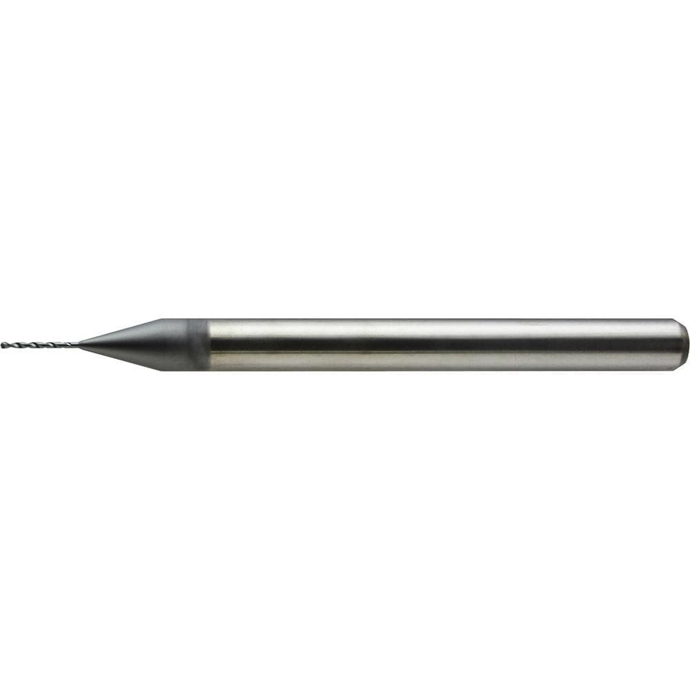 US Union Tool 1373110 Micro Drill Bit: 1.1 mm Dia, 130 ° Point, Solid Carbide