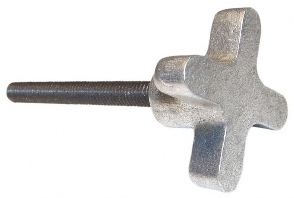 Morton Machine Works HKS-6217A C-12L14 Steel Thumb Screw: 5/8-11, Lobed Head