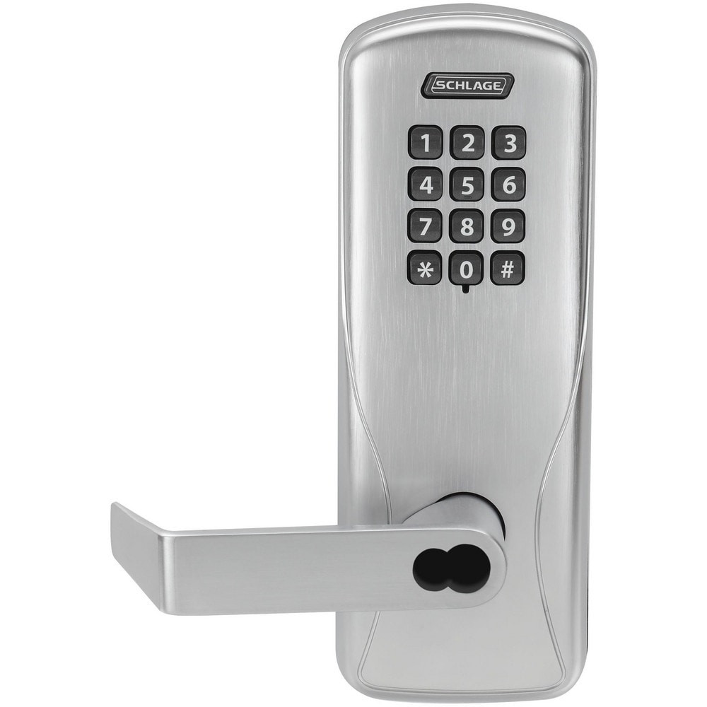 Schlage CO100CY50KPRHO6 Lever Locksets; Lockset Type: Entrance ; Key Type: Keyed Different ; Back Set: 2-3/4 (Inch); Cylinder Type: Less Core ; Material: Metal ; Door Thickness: 1-3/4