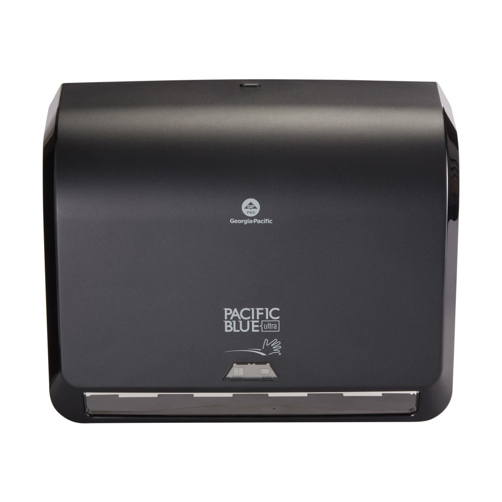 GEORGIA-PACIFIC CORPORATION 54518 Pacific Blue Ultra Mini by GP PRO, 9in Automated Touchless Paper Towel Dispenser, 54518, 14.12in x 6.56in x 11in, Black, 1 Dispenser