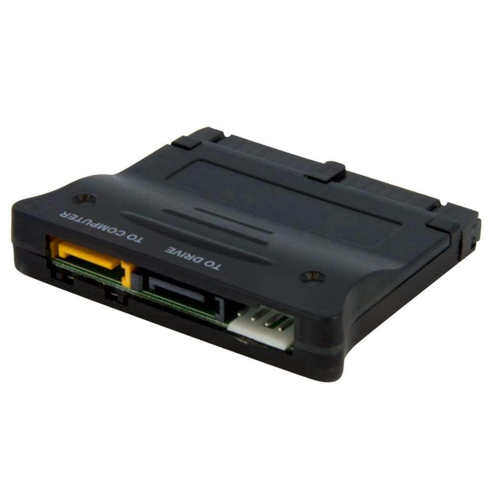 STARTECH.COM PATA2SATA3  SATA IDE Adapter - SATA IDE Adapter - Bi-Directional - IDE to SATA Adapter (PATA2SATA3) - Storage controller - 1 Channel - SATA 1.5Gb/s - Ultra ATA/133 - black