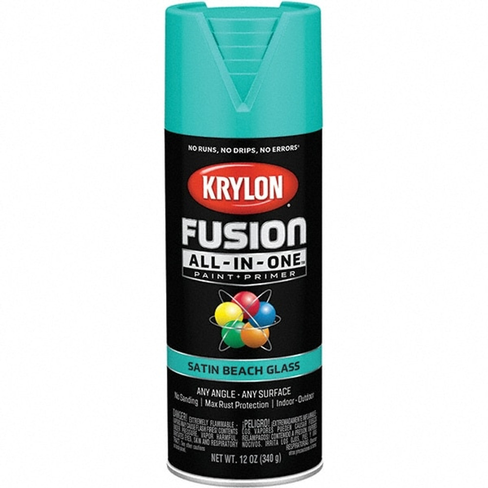 Krylon K02731007 Acrylic Enamel Spray Paint: Beach Glass, Satin, 12 oz