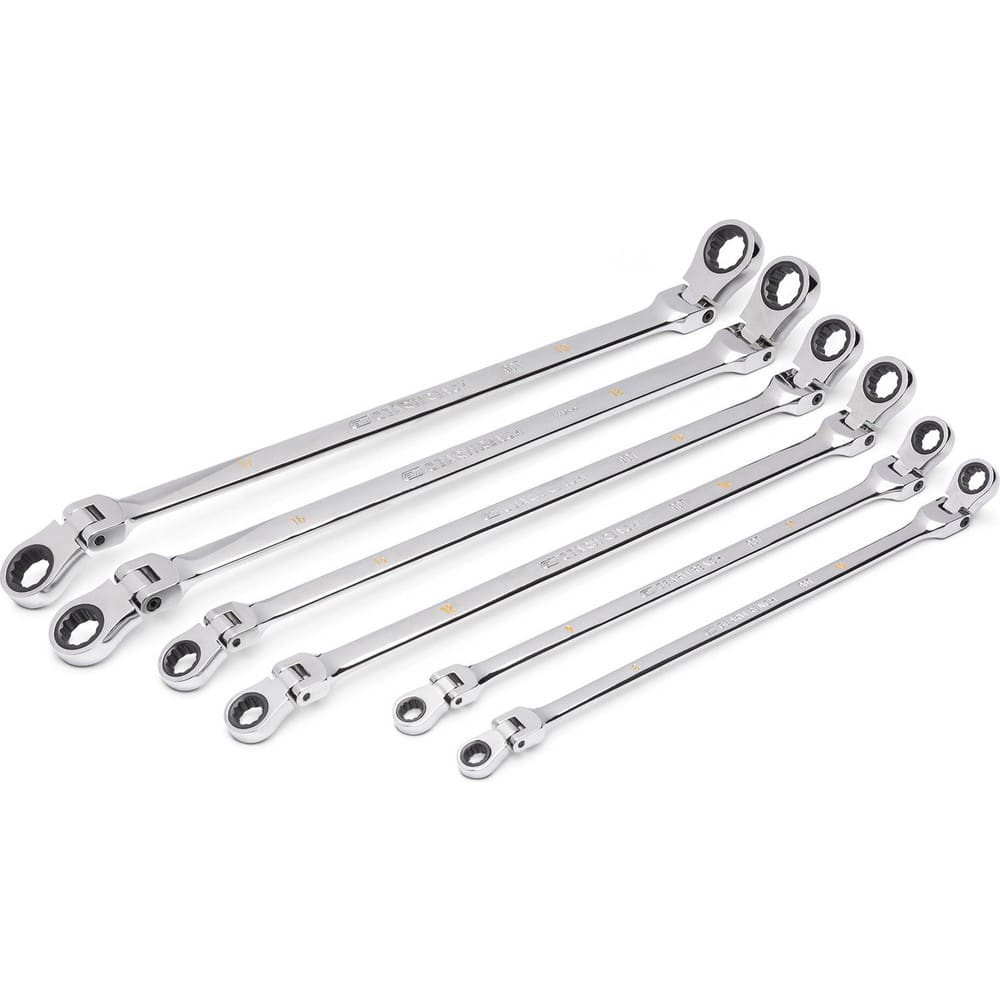 GEARWRENCH 86830 Wrench Sets; System Of Measurement: Metric ; Size Range: M8 - M19 ; Container Type: None ; Material: Steel ; Non-sparking: No ; Corrosion-resistant: No