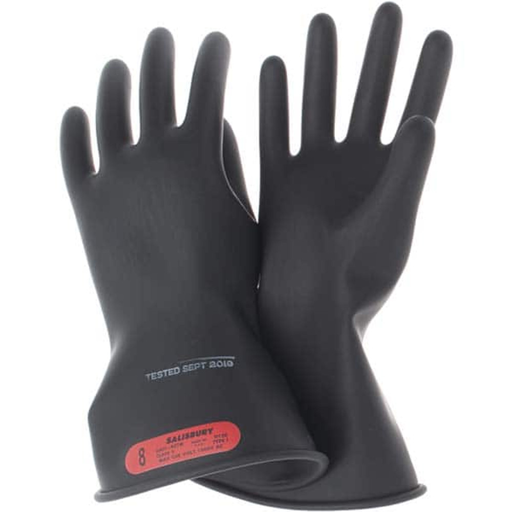 Salisbury by Honeywell E011B-7 Rubber Lineman's Gloves: Class 0, Size 7, 11" OAL