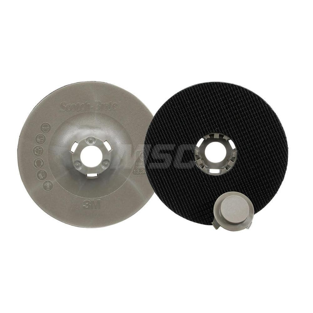 3M 7100276340 Disc Backing Pad: 4-1/2" Dia, Disc Backing Pad